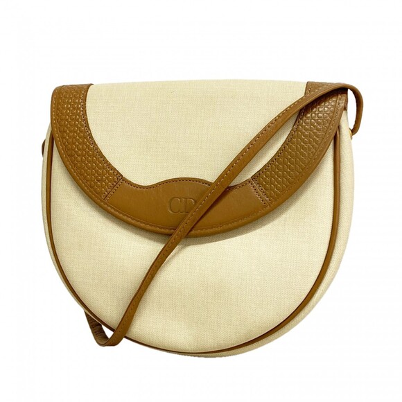 CHRISTIAN DIOR Handbags - Christian Dior Shoulder Bag, Ivory, Women's